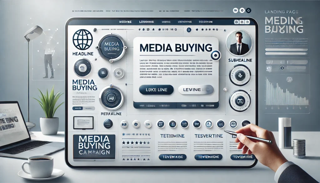 effective landing pages for media buying campaigns