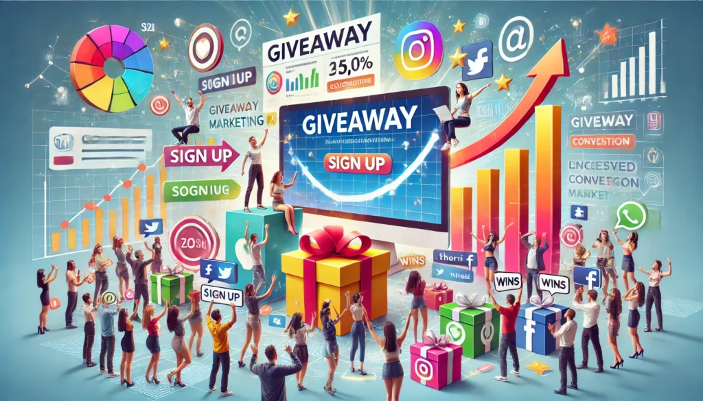 giveaway campaigns to boost affiliate traffic